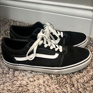 Vans Black and White Old Skool Sneakers
